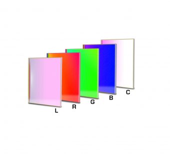 Baader 50.4mm Square LRGBC set